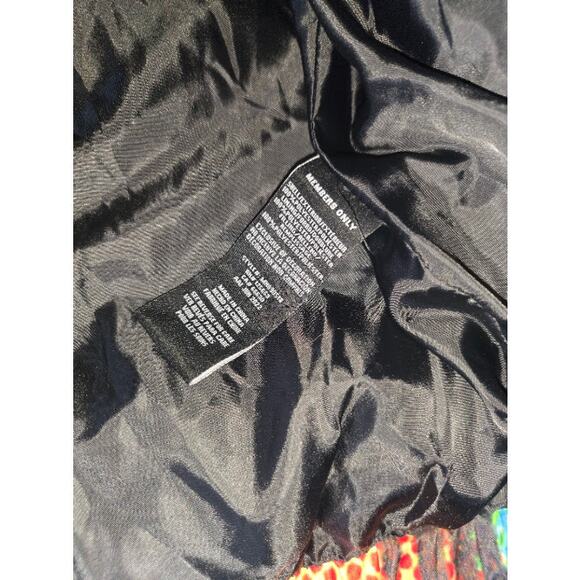 Garfield Member's Only Puffer Jacket/Coat All Over Print Graffiti NWT Size  XL - Picture 11 of 12